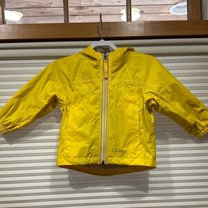 L.L. Bean Toddler Bright Yellow Raincoat